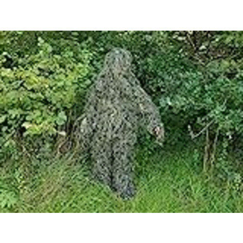 Vendo SUTTER Traje Ghillie/Traje de Camuflaje con Trapo de Camuflaje (Red de Camuflaje) de Talla Universal / 3 Piezas/con Bolsillos de Paso