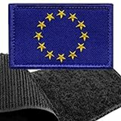 Vendo Parche Bandera Unión Europea para Ropa Hombres y Mujeres – 8 x 5 cm - Escudo Bordado Militar Táctico UE Colores Originales Chaqueta Mochila Crossfit Aplicaciones para Coser Emblema Europa Aplique