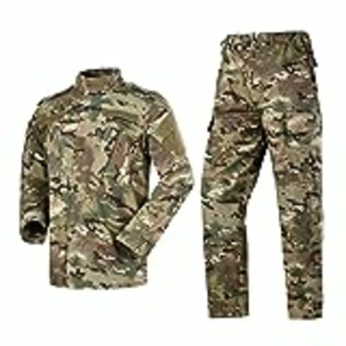 Vendo Uniforme Militar para Hombre, Traje de Camuflaje Airsoft, Chaquetas de Combate de Soldado del ejército, Pantalones, Ropa táctica Multicam para Hombres, Fuerzas Especiales (Color A,L)