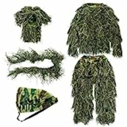Vendo GUGULUZA Traje de Ghillie 3D para adultos, ropa de caza de camuflaje de bosque de selva, camouflage, M-L