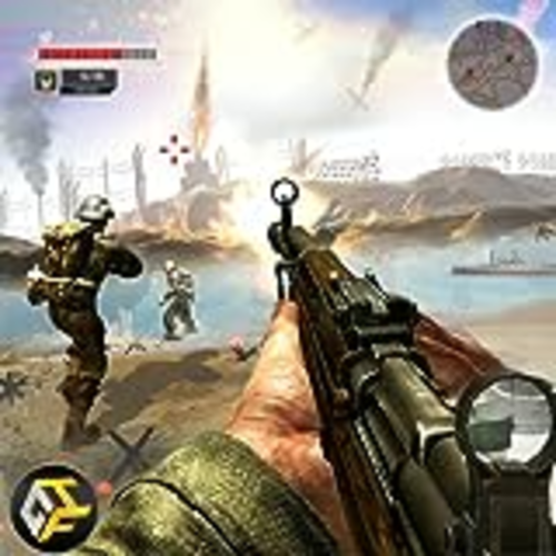 Vendo Prisionero de guerra de supervivencia de la Segunda Guerra Mundial: Juegos de disparos FPS - Superhéroe Emocionante asesinato de la mafia en el campo de batalla con arma militar - Nueva misión